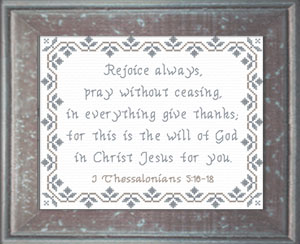 Rejoice Always I Thessalonians 5:16-18